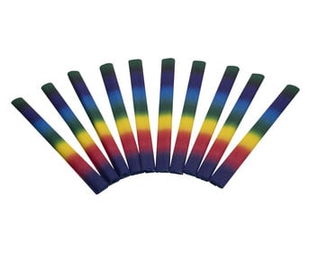 folia Krepppapier Regenbogen 10 Rollen 50 x 250 cm