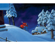 Der kleine Weihnachtsmann reist um die Welt Kamishibai Bildkartenset 3