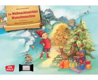 Kamishibai Bildkarten Die Weihnachtswichtel Wunschmaschine