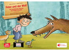 Kamishibai Bildkarten Peter und der Wolf