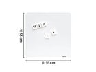 Betzold Magnettafel 55 x 55 cm