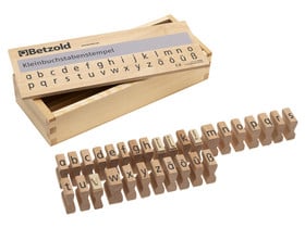 Betzold Kleinbuchstaben-Stempel
