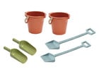 Betzold Sandspielset Family aus biobasiertem treeNside Material 6 teilig