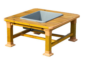 Outdoor-Sand- und Wassertisch, quadratisch