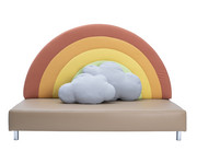 Betzold Regenbogensofa mit Kissen 2