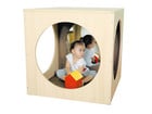 Spiegelwürfel Haus mit 2 Spiegeln