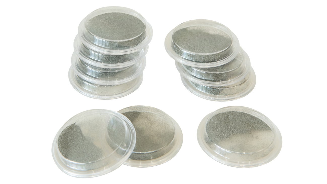 Shaw Magnets Eisenpulver-Dosen, 10 Stück