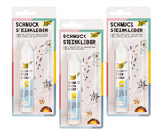 Schmucksteinkleber 3x 30 g 1