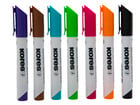Kores® Whiteboard Marker Set mit magnetischem Schwamm