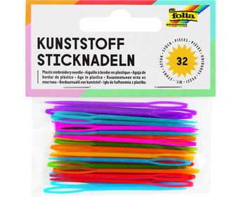 folia Sticknadeln aus Kunststoff 32 Stück
