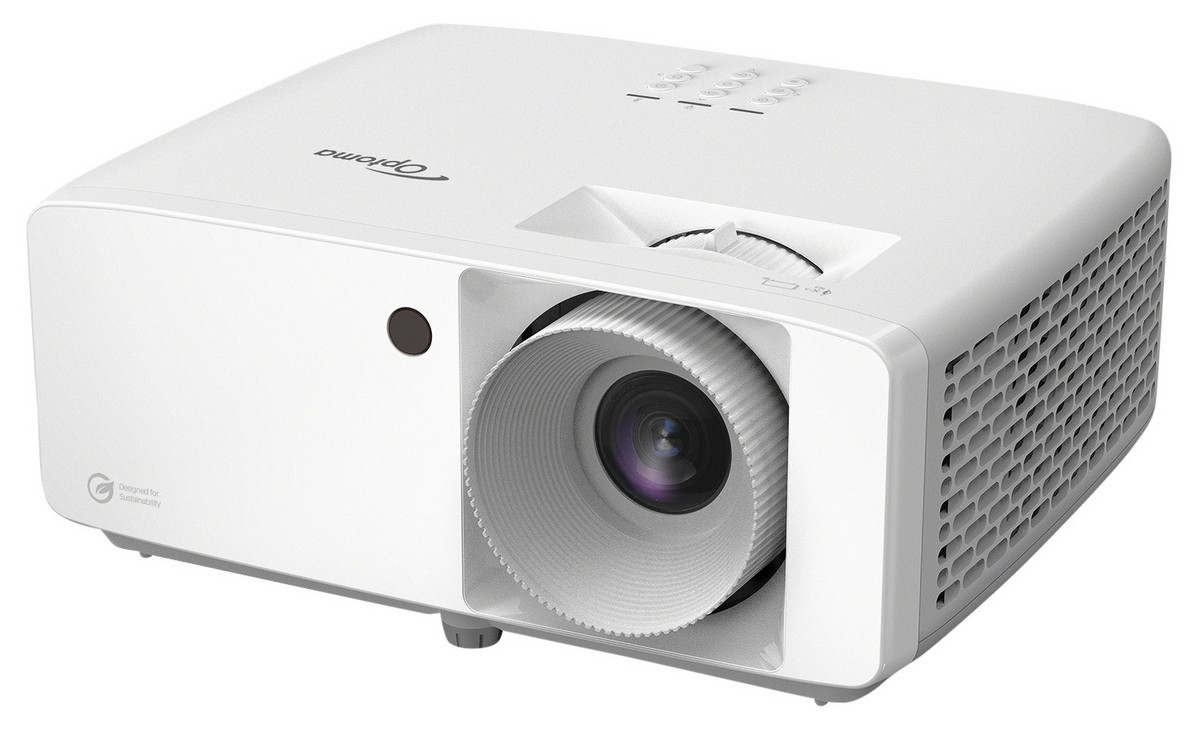 Optoma ZH462 Full HD Beamer – 5000 Lumen, Laser, Kompakt, Ideal Für Präsentationen & Business