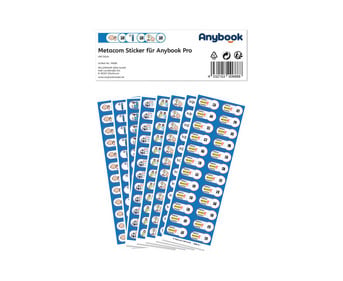 Anybook Pro Stickerbogen Set mit METACOM Symbolen