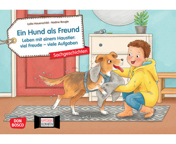Kamishibai Bildkarten Ein Hund als Freund Leben mit