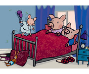 Kamishibai Bildkarten Viel Spaß in der Kita Ferkel! 4