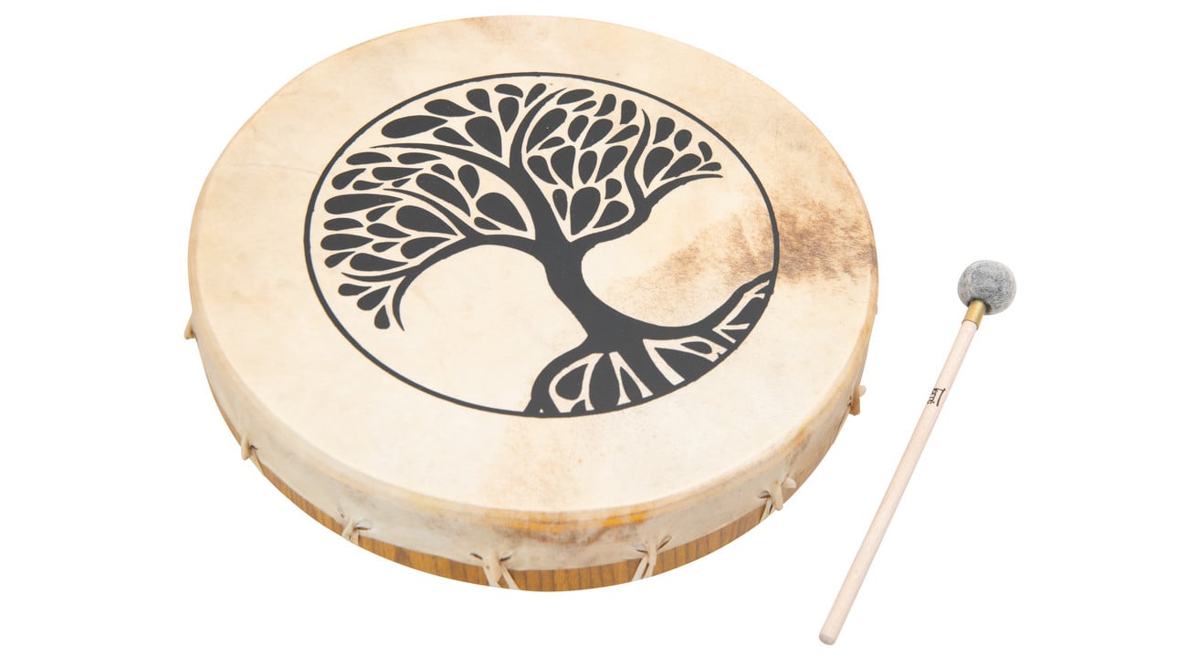 Terré Schamanentrommel, 35 cm, Motiv Baum