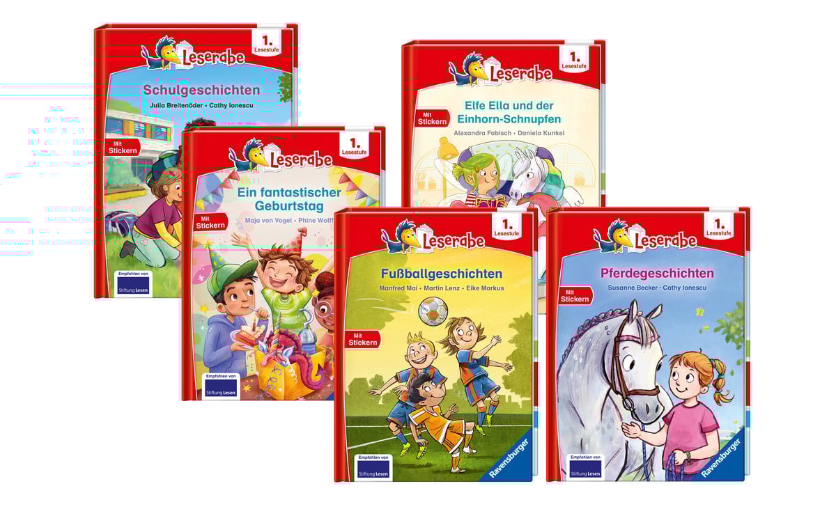 Ravensburger Erstleser-Bücherpaket 1: "1. Lesestufe"