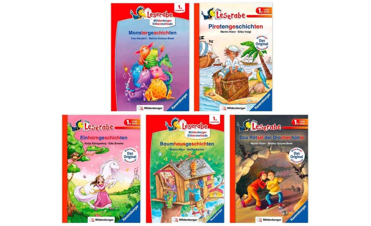 Ravensburger Erstleser-Bücherpaket: Mildenberger Silbenmethode