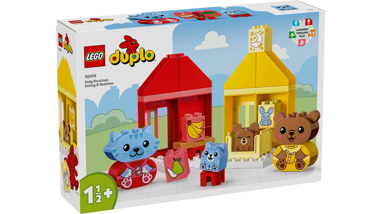 LEGO® DUPLO® Alltagsroutinen „Essen & Schlafenszeit“
