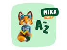 Edurino Figur Mika Stufe 2 Buchstaben lesen & schreiben