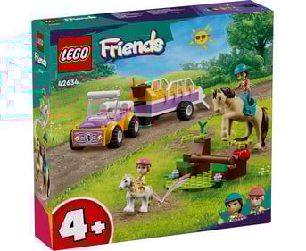 LEGO® Friends Pferde und Pony Anhänger