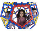 POLYDRON XL Spiel und Konstruktionsball 62 teilig