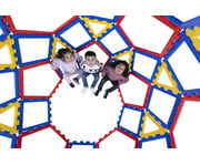 POLYDRON XL Spiel und Konstruktionsball 62 teilig 4