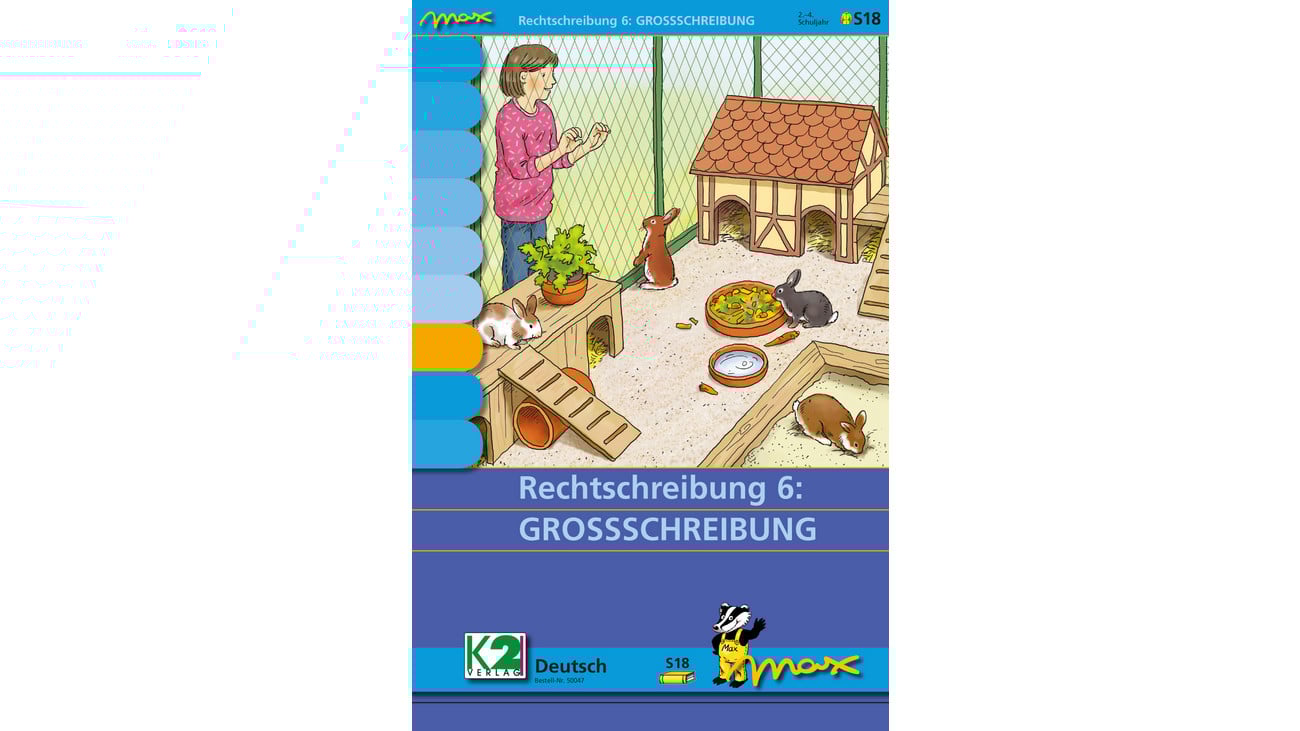 max LERNSYSTEM Max Lernkarten Rechtschreibung 6: Großschreibung