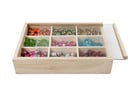 Holzbox mit Glasdeckel