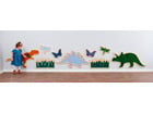 Pailletten Wandboard Natur
