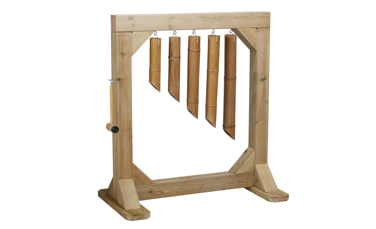 Outdoor-Bambusglockenspiel