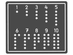 TopPlay Activity-Spielboard „Mathe 1-10“