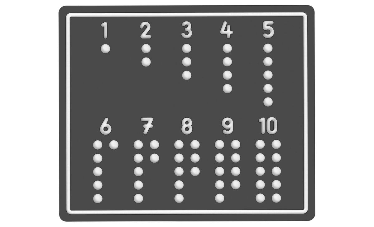 TopPlay Activity-Spielboard „Mathe 1-10“