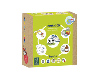 beleduc HUMANICO Puzzle Mülltrennung