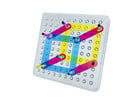 Lege und Steckspiel: Bunte Kreationen