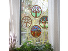 Betzold Fensterbild Jahreszeiten Baum 24 Stück