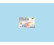 folia Fotokarton Pastell 300 g/m² 50 x 70 cm 100 Bogen 10 Farben 1