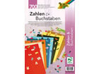 folia Fotokarton Stanzteile Zahlen und Buchstaben