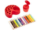 STABILO® Buntstifte woody 3 in 1 Tischset inkl Spitzer 15 Farben