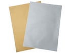 Tonpapier 130 g/m² 50 x 70 cm 10 Bogen glänzend Einzelfarben