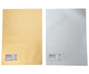 folia Tonpapier 130 g/m² 50 x 70 cm glänzend 10 Bogen einer Farbe 2