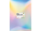 Tonpapier Magic Rainbow irisierend 120 g/m² 50 x 70 cm 10 Bogen