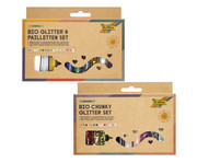 folia Bio Glitter & Pailletten Set 5