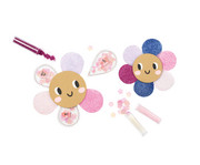 folia Bio Glitter und Pailletten Set Regenbogen 3
