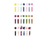 folia Bio Glitter und Pailletten Set Regenbogen 2