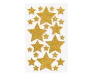 folia Moosgummi Glitzer Sticker Sterne 100 Stück 2