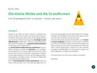 Die kleine Wolke und die Grundformen Spielfiguren für die Erzählschiene