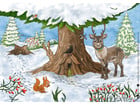 Kamishibai Bildkarten Wichtel Emil und der Weihnachtswirbel