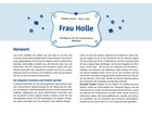 Frau Holle Spielfiguren für die Erzählschiene