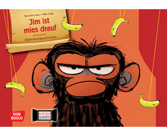 Kamishibai Bildkarten Jim ist mies drauf
