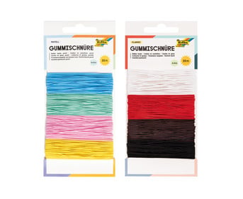 folia Gummischnüre Set mit 4 Stück
